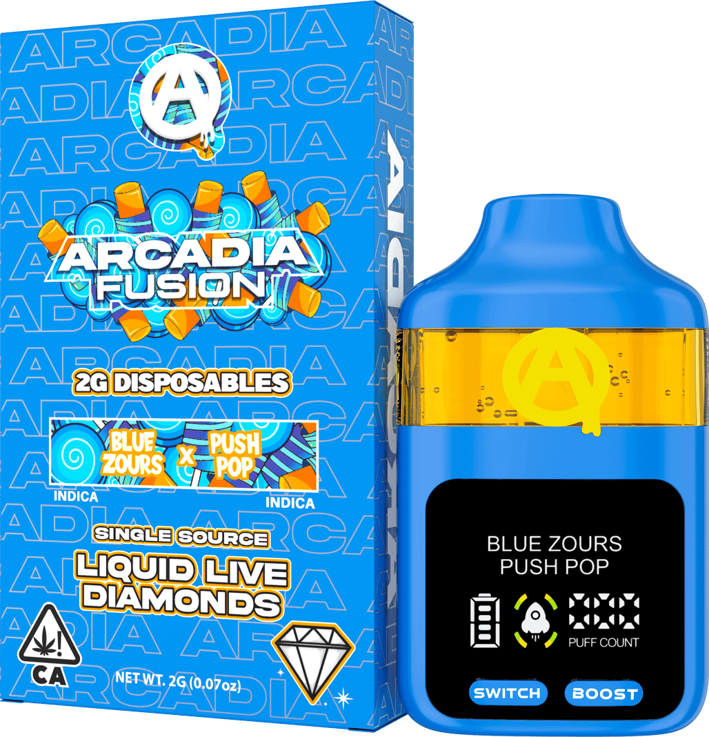 Blue Zours x Push Pop Device