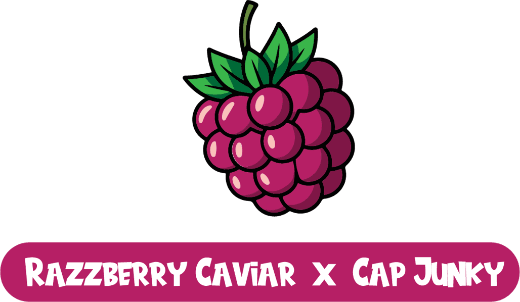 Razzberry Caviar x Cap Junky